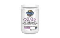 Garden of Life Collagen Super Beauty Powder, Blueberry Acai, 270 Grams Powder
