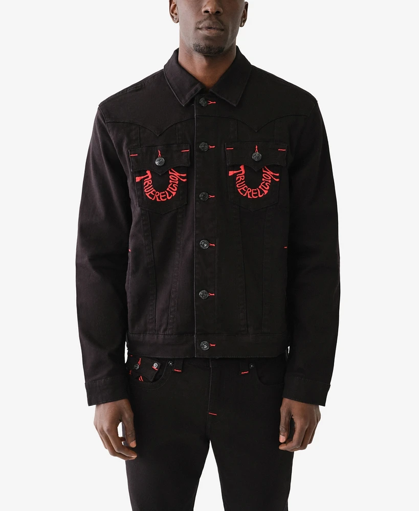 True Religion Men's Jimmy Big T Jacket