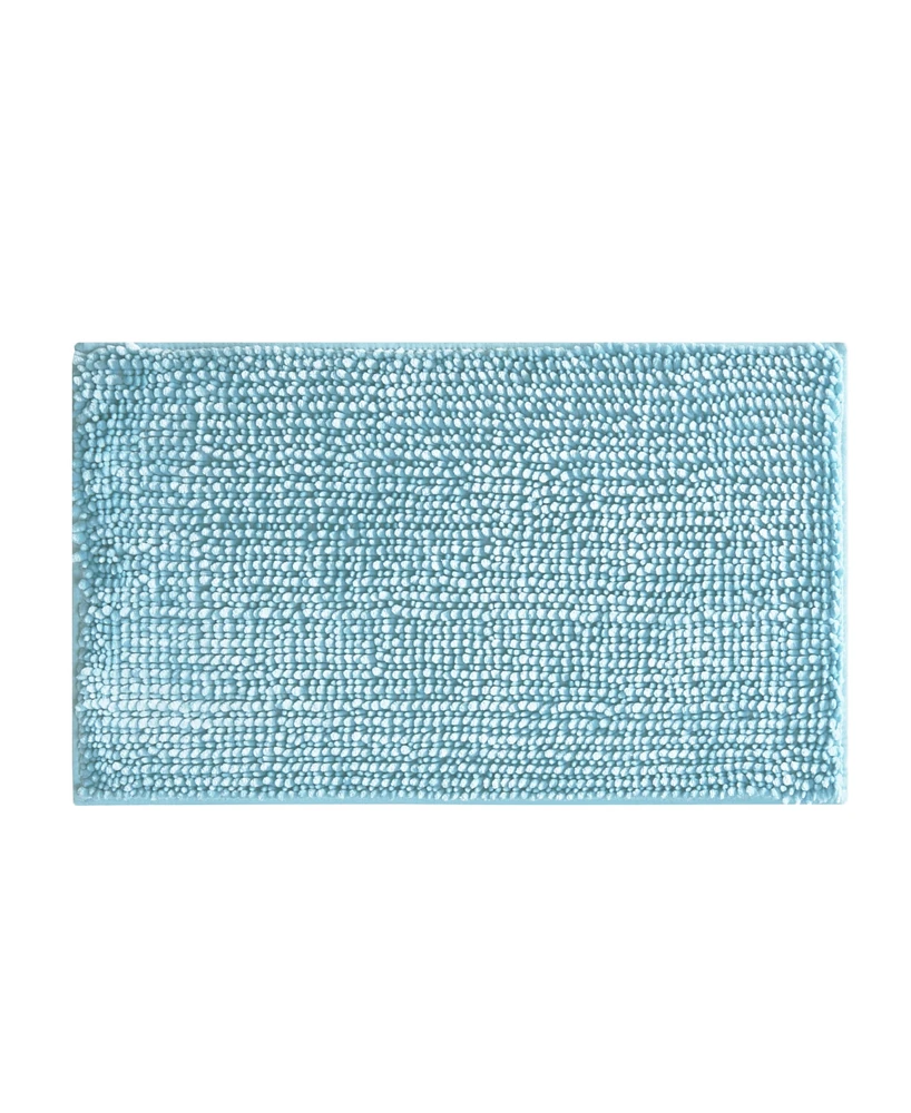 Laura Ashley Butter Chenille Bath Mat