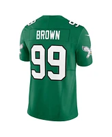 Nike Men's Jerome Brown Kelly Green Philadelphia Eagles Alternate Vapor F.u.s.e. Limited Jersey