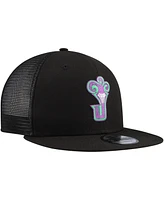 New Era Men's Black Batman 9FIFTY Snapback Trucker Hat