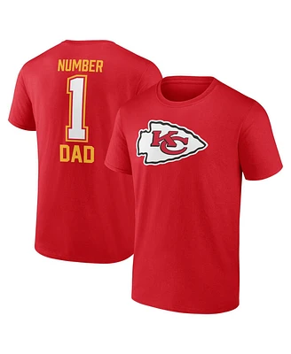 Fanatics Men's Red Kansas City Chiefs Father's Day T-Shirt