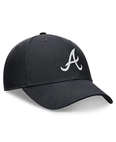 Nike Men's Navy/ Atlanta Braves Evergreen Club Performance Adjustable Hat