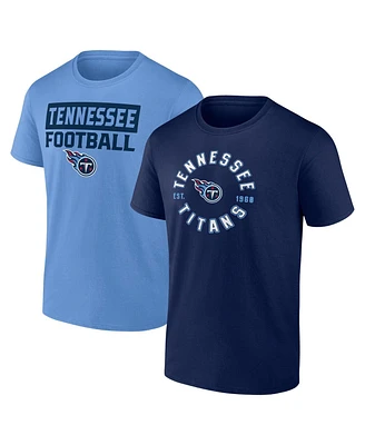 Fanatics Men's Tennessee Titans Serve T-Shirt Combo Pack