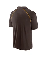 Fanatics Men's Brown San Diego Padres Strong Alone Raglan Polo