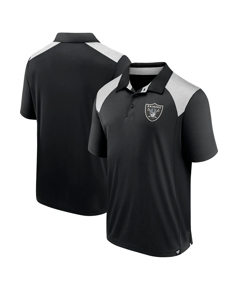 Fanatics Men's Black Las Vegas Raiders Primary Polo