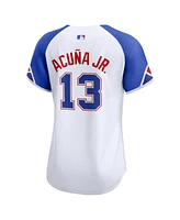 Nike Women's Ronald Acuna Jr. White Atlanta Braves City Connect Limited Player Jersey