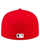 New Era Men's Red Washington Nationals Atmos Animal Undervisor 59FIFTY Fitted Hat