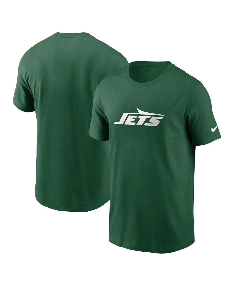 Nike Men's Green New York Jets Primary Logo T-Shirt