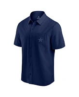 Fanatics Men's Navy Dallas Cowboys Front Office Button-Up Shirt