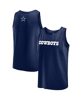 Fanatics Men's Navy Dallas Cowboys Elements Tank Top