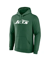 Fanatics Men's Green New York Jets Primary Logo Pullover Hoodie