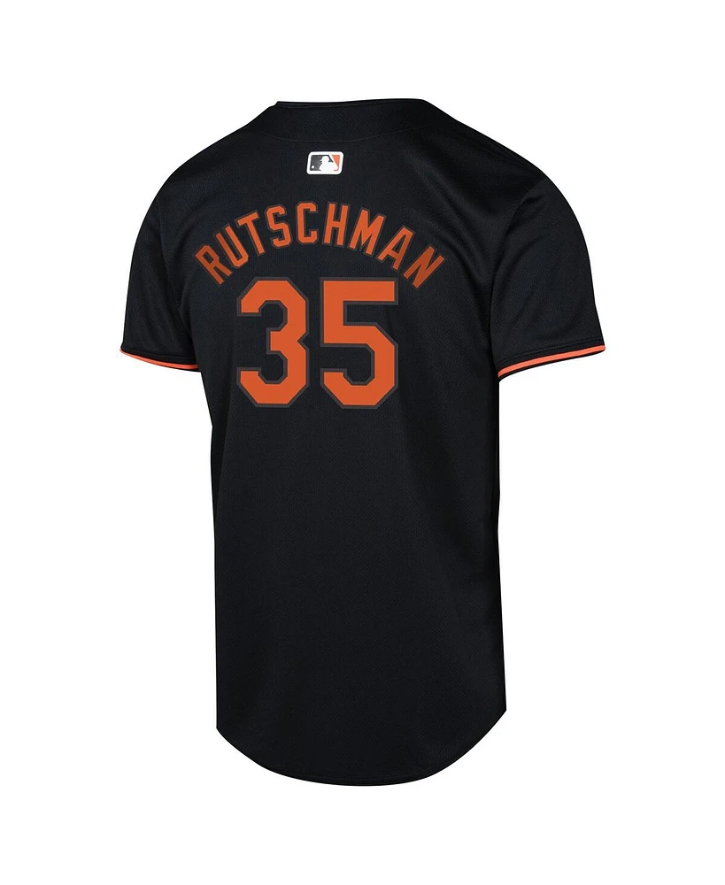 Nike Big Boys and Girls Adley Rutschman Black Baltimore Orioles Alternate Limited Player Jersey