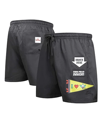 Freeze Max Men's Black The Simpsons Krusty Free Prize Shorts