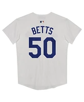 Nike Preschool Mookie Betts White Los Angeles Dodgers Home Game Jersey