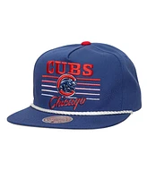 Mitchell & Ness Men's Royal Chicago Cubs Radiant Lines Deadstock Snapback Hat