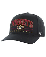 '47 Brand Men's Black Denver Nuggets Core Roscoe Hitch Adjustable Hat