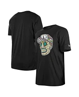 New Era Men's Black Chicago White Sox Sugar Skulls T-Shirt