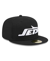 New Era Men's York Jets Omaha 59FIFTY Fitted Hat