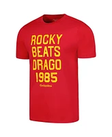 Contenders Clothing Men's Red Rocky Beats Drago T-Shirt