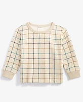 First Impressions Baby Boys Plaid Long-Sleeve T-Shirt, Created for Macy's