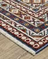 Oriental Weavers Hastings HA08B 2'3x7'6 Runner Area Rug