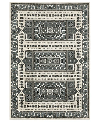 Oriental Weavers Raylan RAY01 2'3x7'6 Runner Area Rug