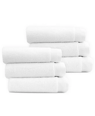 California Design Den 6-Pack Luxury Hand Towel Set - 100% Cotton, Soft, Quick Dry, Highly Absorbent Hand Towels for Kitchen, Bathroom, Spa, Gym