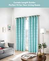 Intelligent Design Raina Total Metallic Print Blackout Curtain Single Panel For Bedroom, Antique Silver Grommet Top Fit Up To 1.25 Inches Rod C