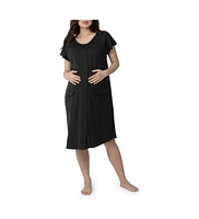 Kindred Bravely Maternity Universal Labor, Delivery & Nursing Gown