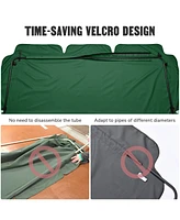 Yescom 77"x43" Replacement Swing Canopy UV30+ 180gsm Porch Top Cover Seat Patio Outdoor