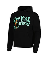 Playa Society Men's and Women's Black New York Liberty Team Pullover Hoodie