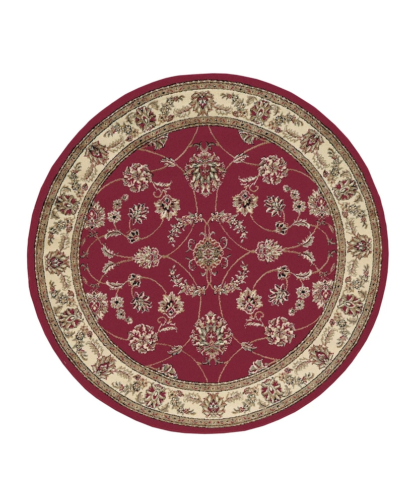 Closeout! Km Home Pesaro 5'3"x5'3" Round Area Rug
