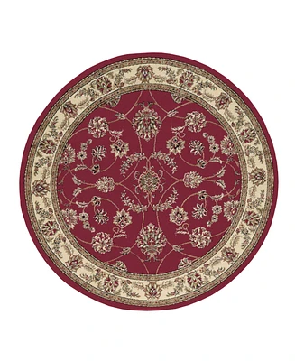 Closeout! Km Home Pesaro 5'3"x5'3" Round Area Rug