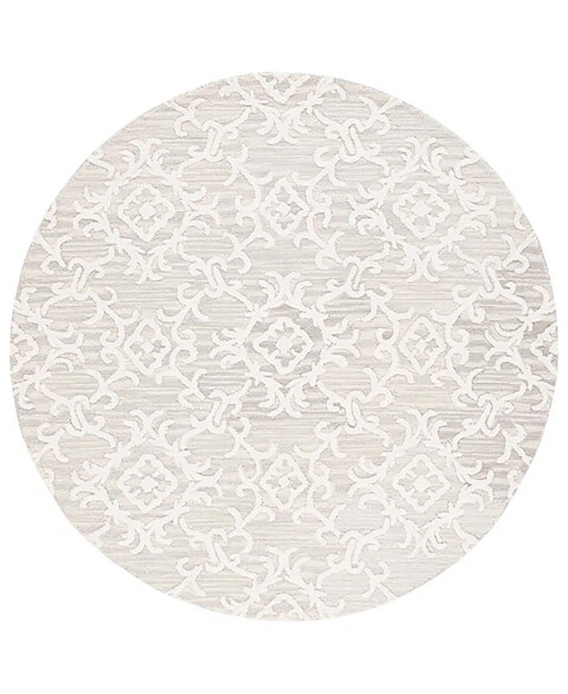 Safavieh Blossom I BLM104 8'x8' Round Area Rug