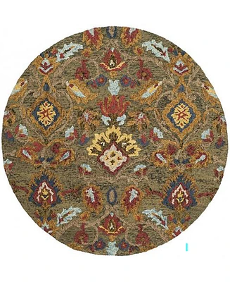 Safavieh Blossom Ii BLM402 3'x3' Round Area Rug