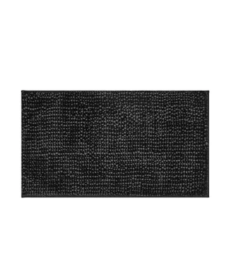 Laura Ashley Butter Chenille Bath Mat, 27" x 45"