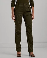 Lauren Ralph Lauren Petite Sateen Cargo Pants