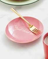 Kate Spade Be Jolly Color 4-Piece Tidbit Plates