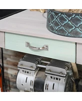 Weather-Resistant Potting Bench with Storage and Sink