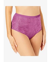 Comfort Choice Women's Lace Incontinence Brief 2-Pack