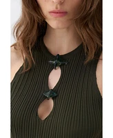 Nocturne Women's Cut-Out Knit Dress