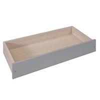 Twin Size Platform Bed With Trundle And Drawers