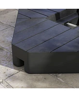 Streamdale Furniture 4-Pack Umbrella Stand Weights for 8'-10' Cantilever Umbrellas