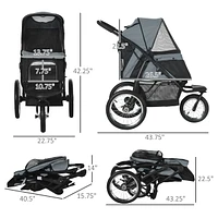 Premium Dog Stroller Smooth Ride, Safe, and Comfortable