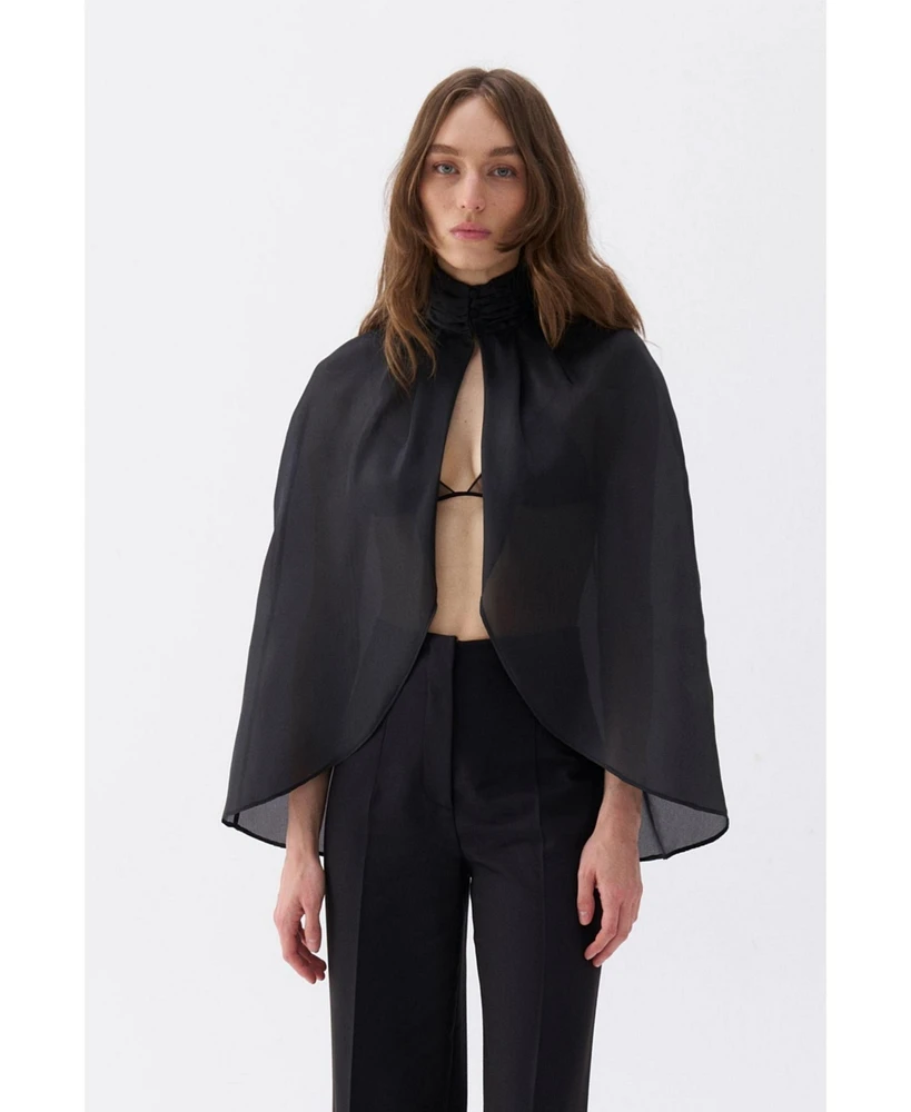 Nocturne Women's Sheer Bolero Jacket