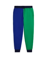 Polo Ralph Lauren Big Boys Color-Blocked Double-Knit Jogger Pant