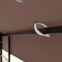 10x10 Ft Outdoor Patio Gazebo Replacement Canopy