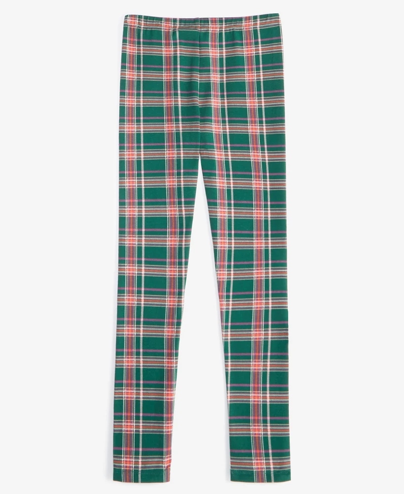 Epic Threads Girls Jeannie Plaid Leggings, Created for Macy's