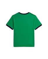 Polo Ralph Lauren Big Boys Corduroy-Logo Cotton Jersey Tee